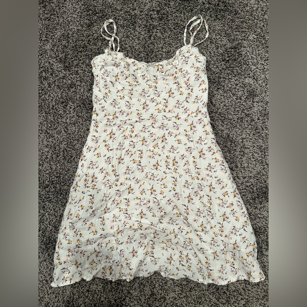 Garage floral mini dress